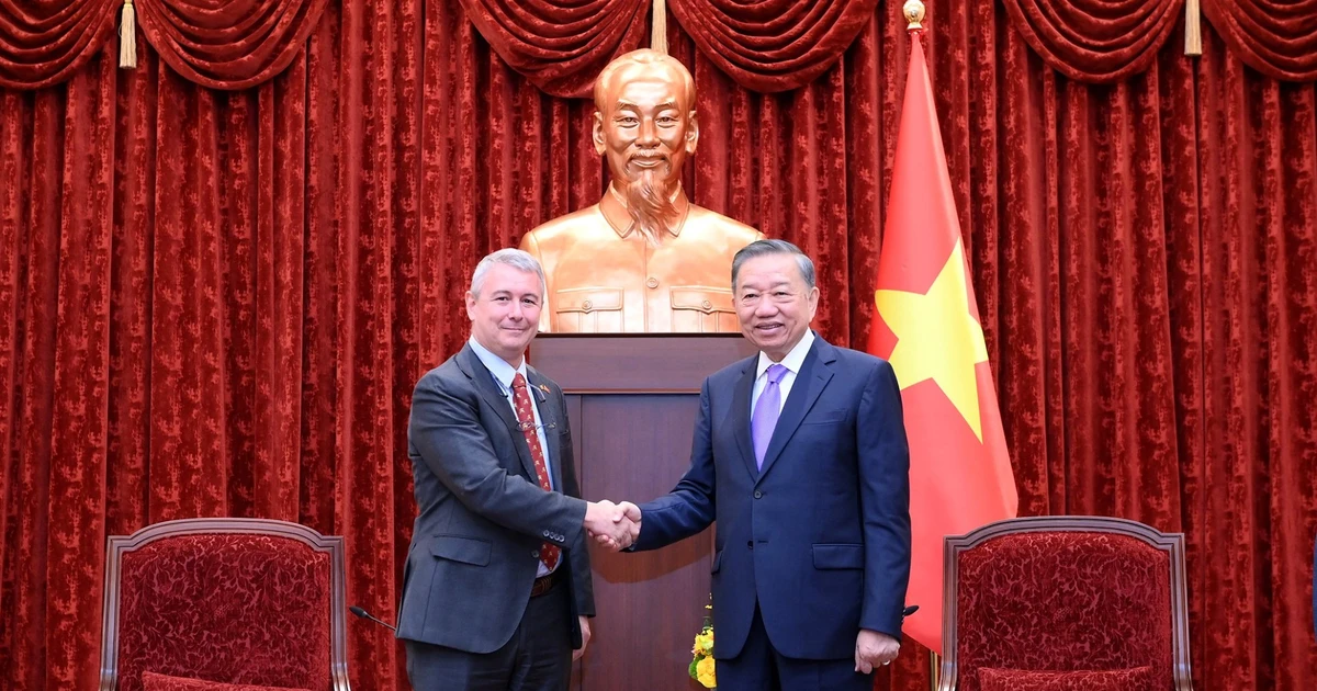 [Ảnh] Tổng Bí thư, Chủ tịch nước Tô Lâm tiếp Đại sứ các nước Bỉ, Na Uy, Hà Lan và Brazil