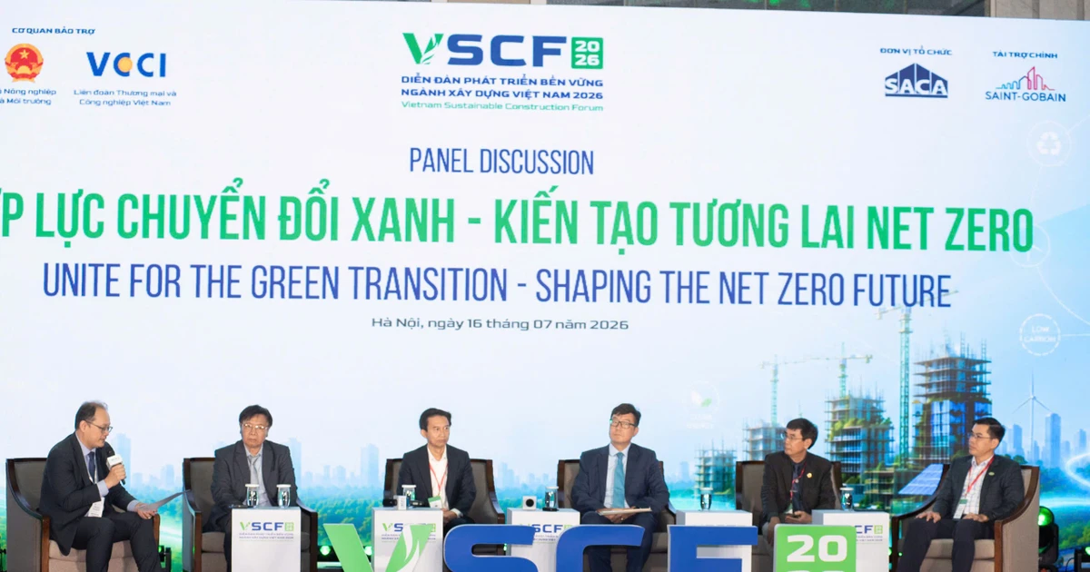 Ngành xây dựng Việt Nam thay đổi tư duy và hợp lực chuyển đổi xanh để kiến tạo tương lai Net Zero