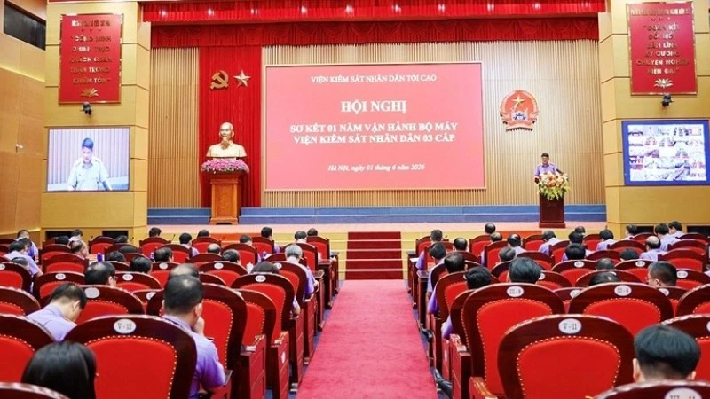 Sơ kết một năm vận hành bộ máy Viện Kiểm sát nhân dân 3 cấp