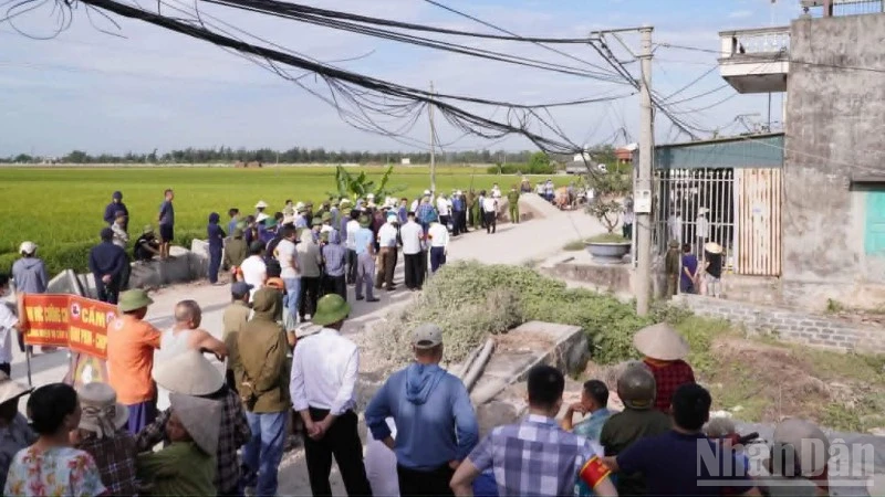 Cưỡng chế thu hồi đất trong Khu kinh tế Thái Bình