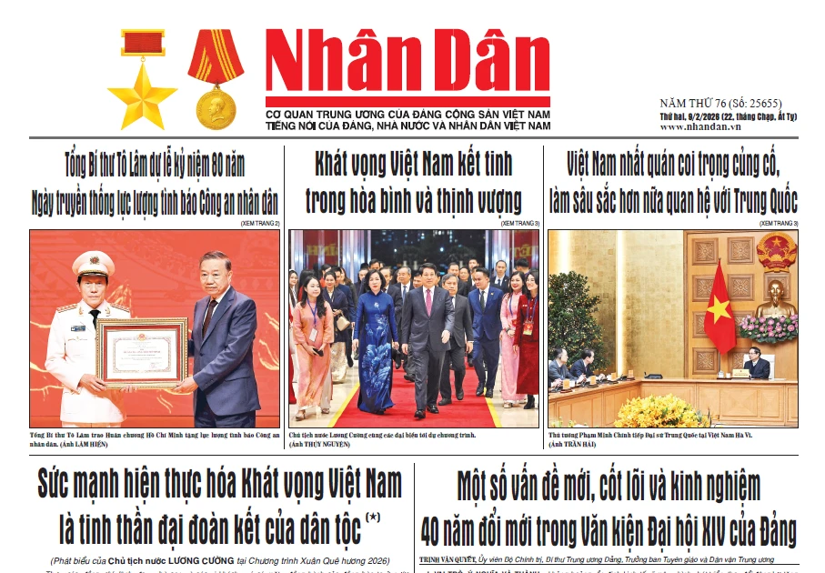 Báo Nhân Dân số 25655