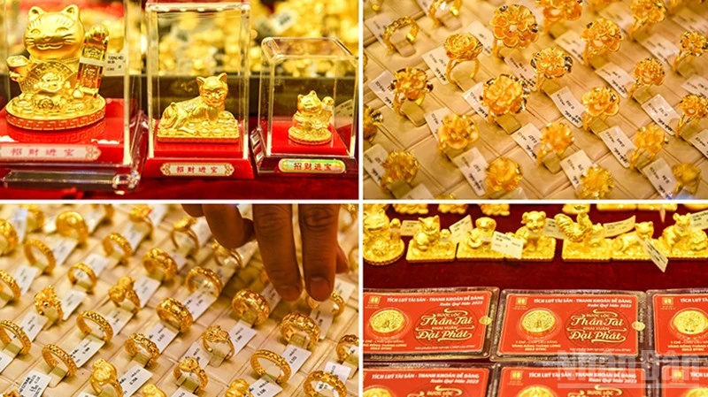 Giá vàng ngày 23/7: Vàng nhẫn, vàng miếng bốc hơi 7 triệu đồng/lượng