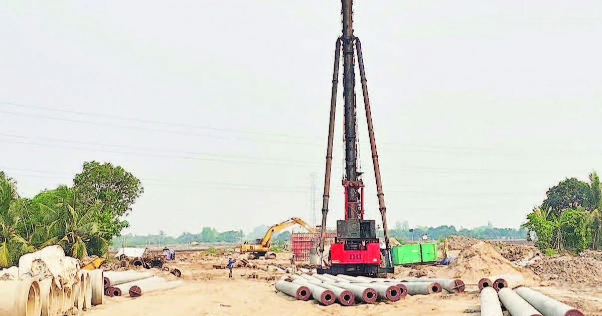Thúc đẩy tiến độ thi công dự án đường tỉnh 941 nối dài
