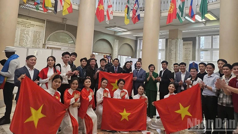Quảng bá văn hóa Việt Nam tại Lễ hội sinh viên quốc tế ở Moskva