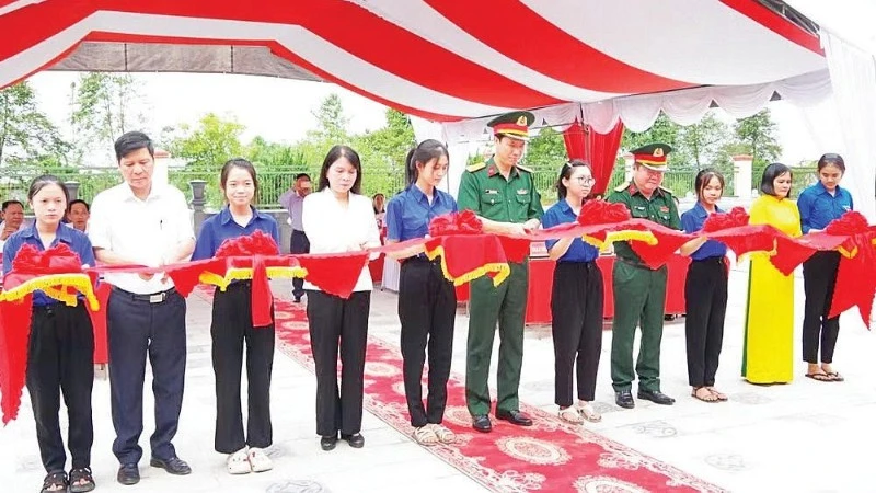 Khánh thành công trình tri ân các anh hùng liệt sĩ ở Quảng Trị