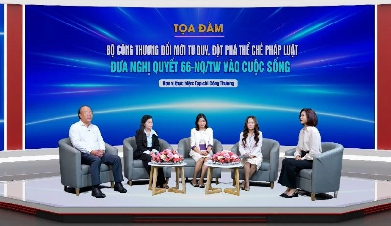 Bộ Công Thương đổi mới tư duy, đột phá thể chế pháp luật: Đưa Nghị quyết 66-NQ/TW vào cuộc sống