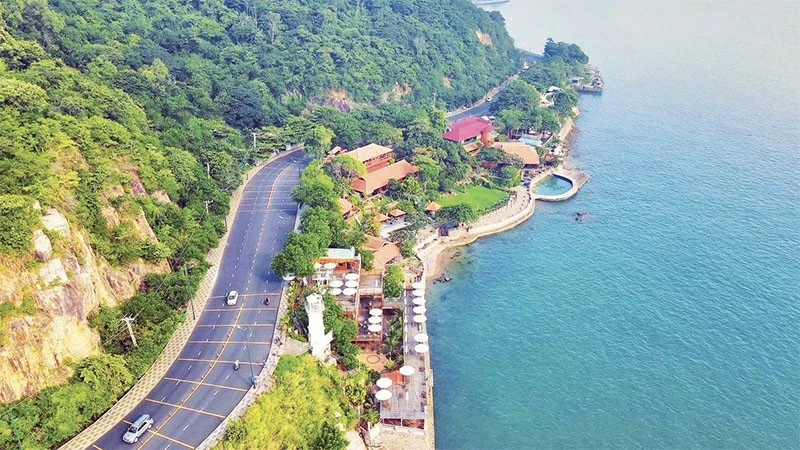 The coastal tourism area of Vung Tau boasts strong development potential. (Photo: PHU MY)