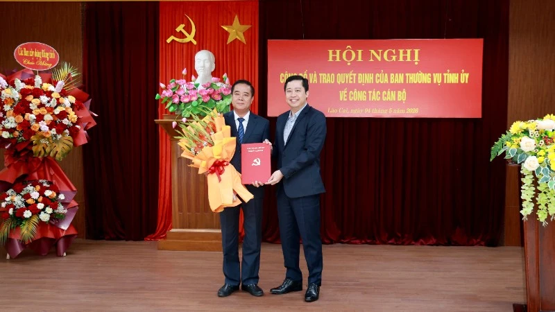 Đồng chí Phan Đăng Toàn giữ chức Trưởng Ban Nội chính tỉnh Lào Cai