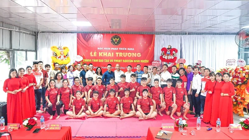 Học viện Phát triển MMA Việt Nam ra mắt Trung tâm Đào tạo võ thuật tại Quảng Ninh