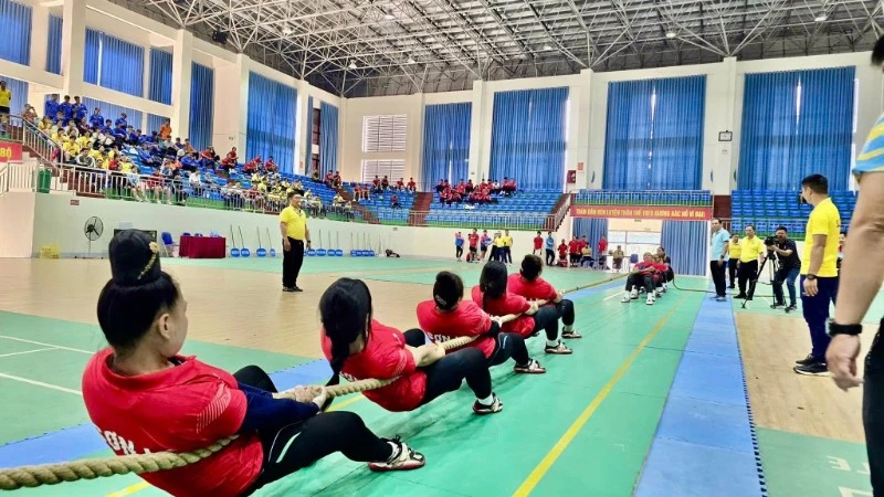 Lai Châu tổ chức thành công Giải Vô địch Kéo co quốc gia năm 2026
