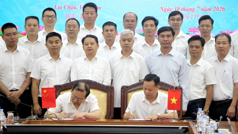 Lai Châu và Vân Nam hợp tác xây dựng cầu đường bộ qua biên giới