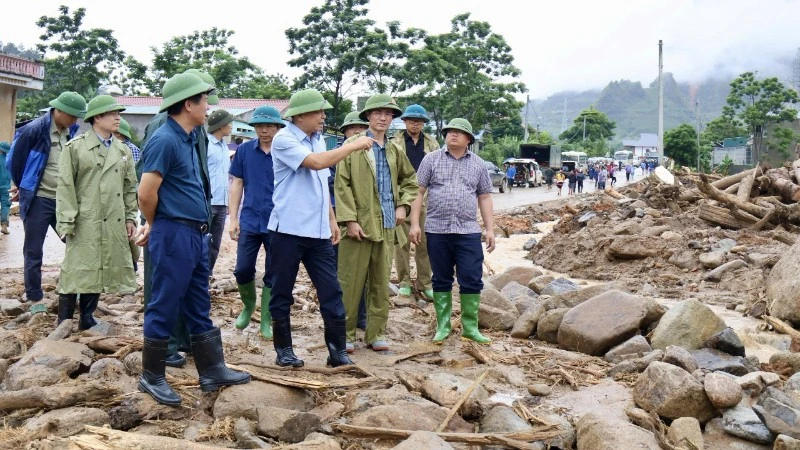 Lai Châu xây dựng công trình khẩn cấp ổn định dân cư vùng thiên tai