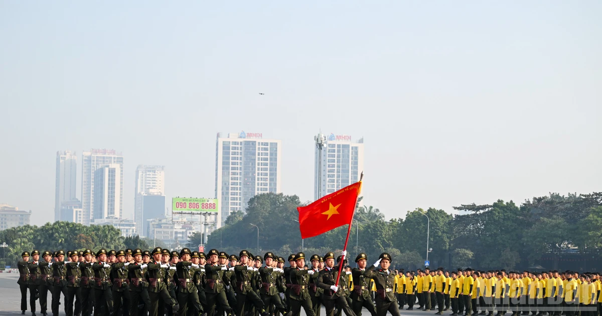 [Foto] Fuerzas de seguridad inician campaña al servicio del XIV Congreso Nacional del Partido