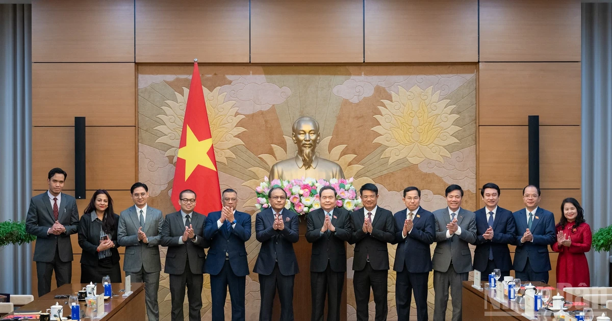 [Ảnh] Chủ tịch Quốc hội Trần Thanh Mẫn tiếp Tổng Chưởng lý Malaysia