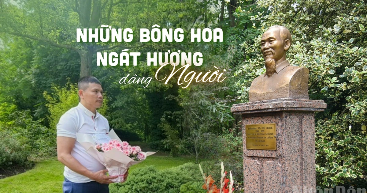 Những bông hoa ngát hương dâng Người