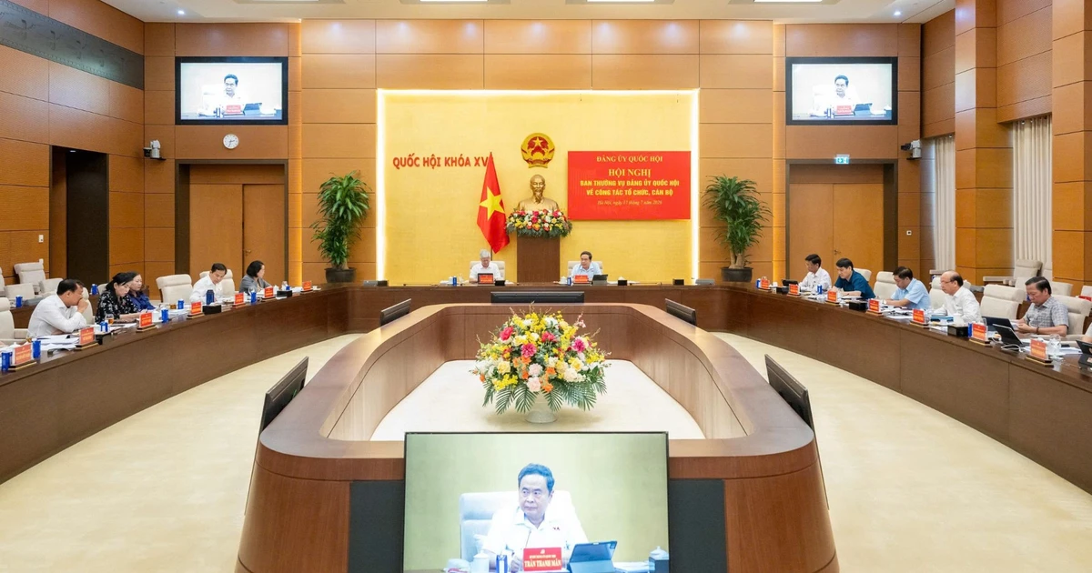 Bí thư Đảng ủy Quốc hội, Chủ tịch Quốc hội chủ trì Hội nghị về sắp xếp bộ máy và công tác cán bộ