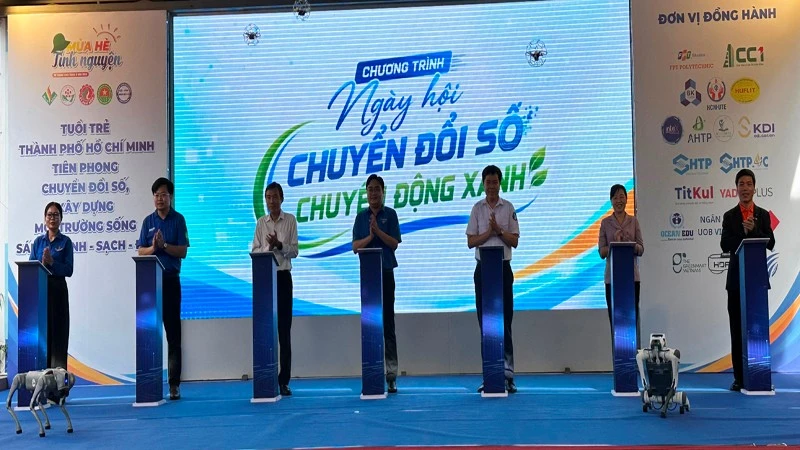 Ngày hội “Chuyển đổi số-Chuyển động xanh” của tuổi trẻ Thành phố Hồ Chí Minh