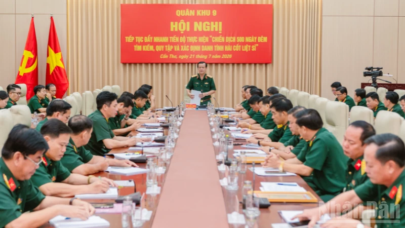 Quân khu 9 tiếp tục đẩy nhanh tiến độ thực hiện “Chiến dịch 500 ngày đêm”