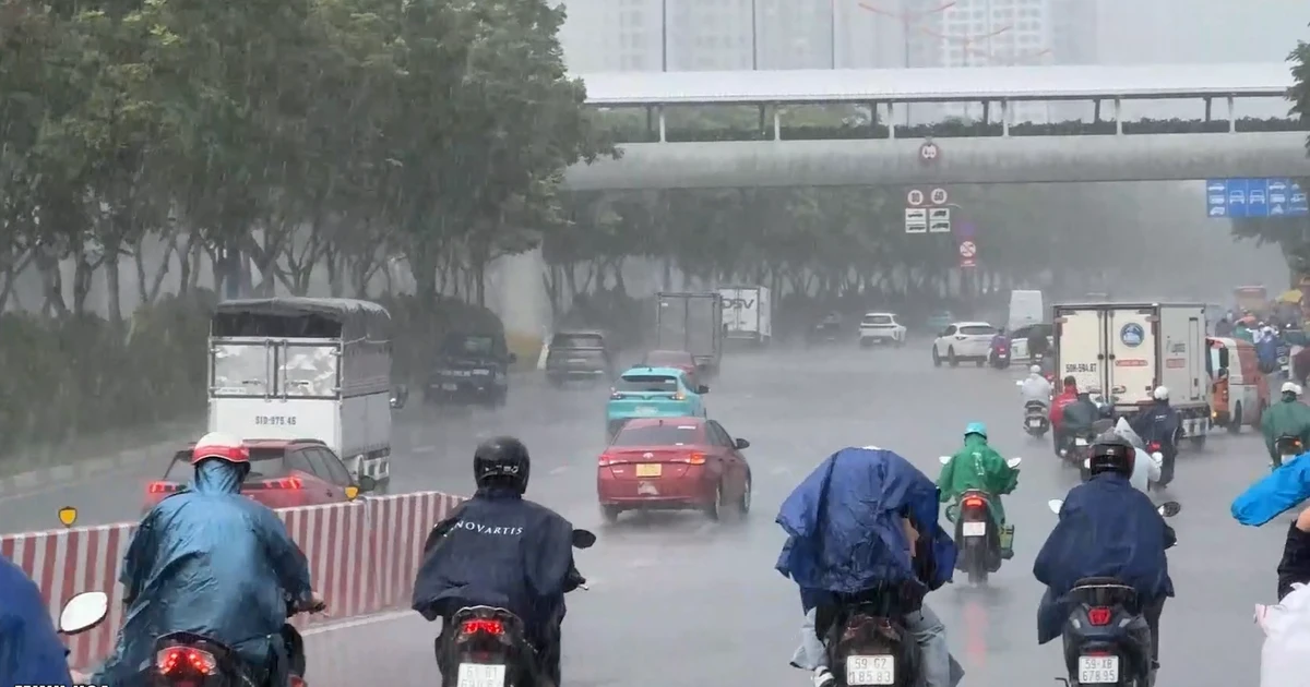 [Video] Miền Bắc sắp bước vào đợt mưa lớn kéo dài 1 tuần