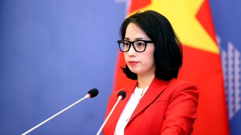 Vietnam Foreign Ministry spokesperson Pham Thu Hang