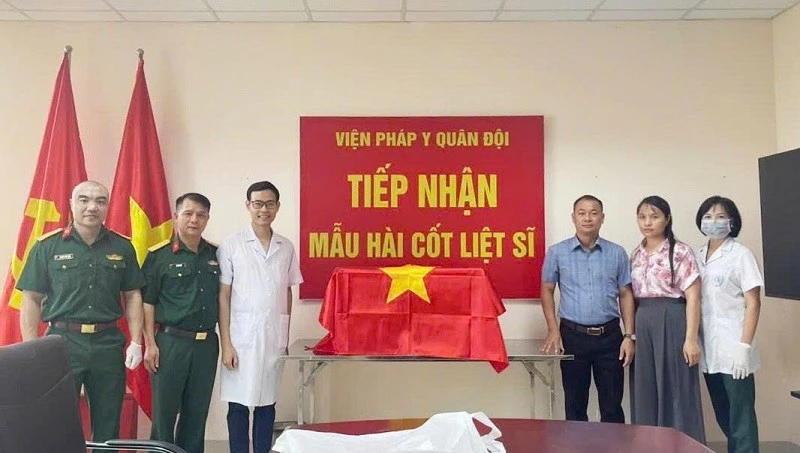 Điện Biên bàn giao 766 mẫu hài cốt liệt sĩ phục vụ giám định ADN