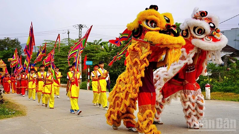 Lễ hội Kỳ Yên xã Sơn Cẩm Hà lần thứ III năm 2026: Phát huy các giá trị văn hóa truyền thống