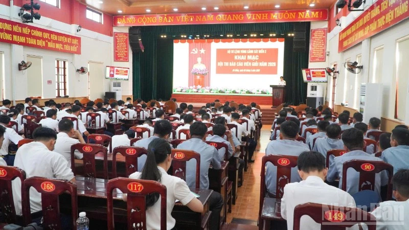 Khai mạc Hội thi Báo cáo viên giỏi cấp Bộ Tư lệnh Vùng Cảnh sát biển 2 năm 2026