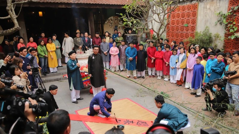 “Vietnamese Tet – Tet in the Old Quarter” in previous years attracted large numbers of visitors.