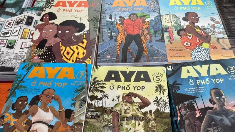 Góc nhìn sinh động về châu Phi đương đại qua bộ truyện tranh "Aya ở phố Yop