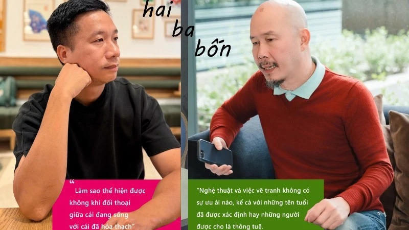 Triển lãm "Hai Ba Bốn" - nhịp sáng tạo trong không gian phố cổ Hà Nội