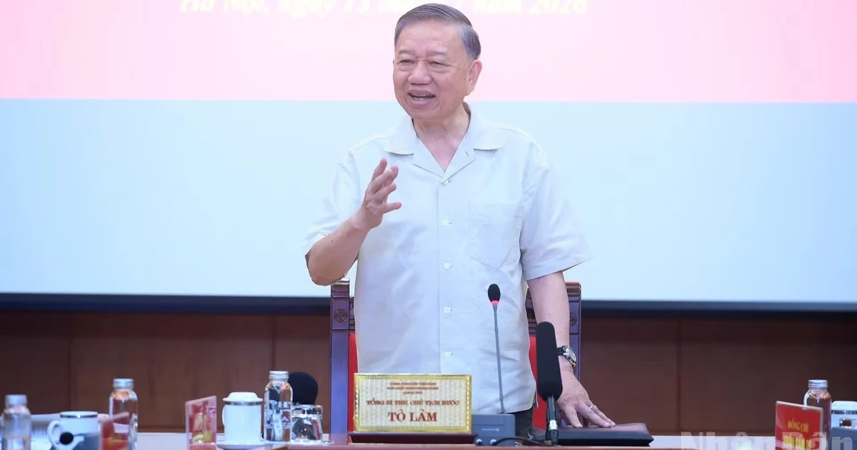 Bài phát biểu của Tổng Bí thư, Chủ tịch nước Tô Lâm tại Phiên họp thứ 2 của Ban Chỉ đạo Trung ương về phát triển văn hóa Việt Nam