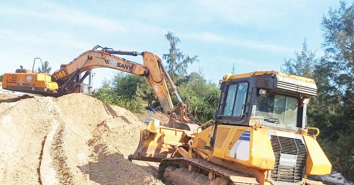 Quyết liệt giải phóng mặt bằng hoàn thành dự án đường ven biển phía bắc Quảng Trị