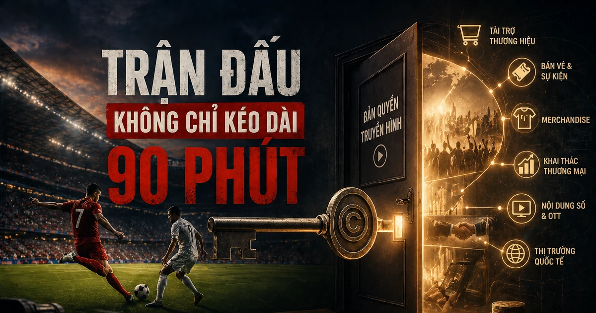 Bản quyền trong lĩnh vực thể thao: Bài 2 - Trận đấu không chỉ kéo dài 90 phút