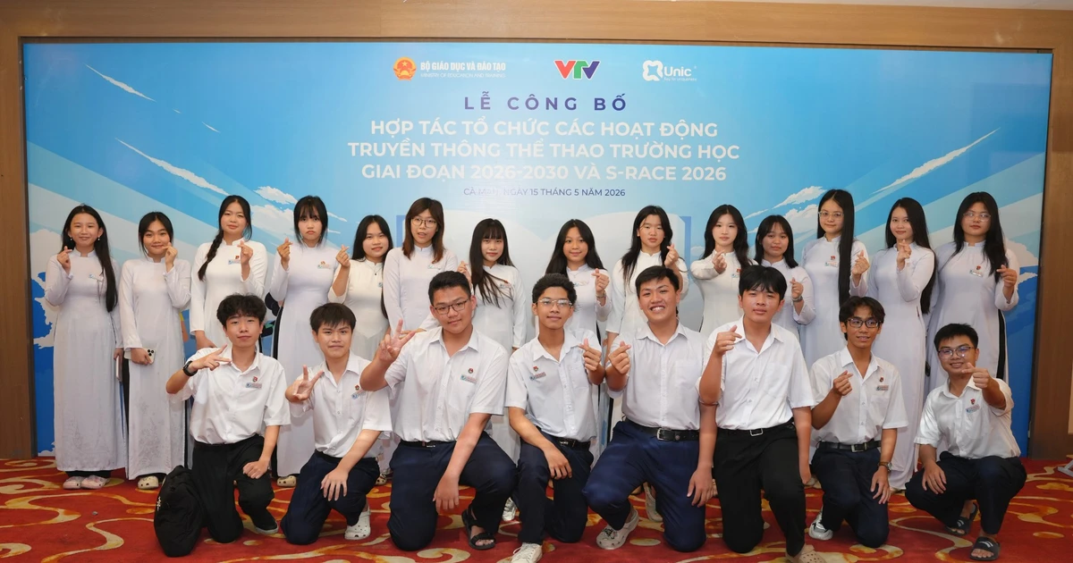 Khởi động S-Race 2026: Lan tỏa tinh thần thể thao học đường vì tầm vóc Việt
