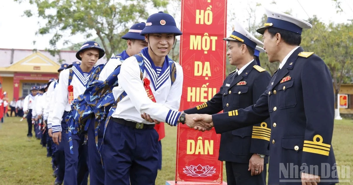 Vùng 3 Hải quân tiếp nhận chiến sĩ mới bảo đảm trang trọng, an toàn tuyệt đối