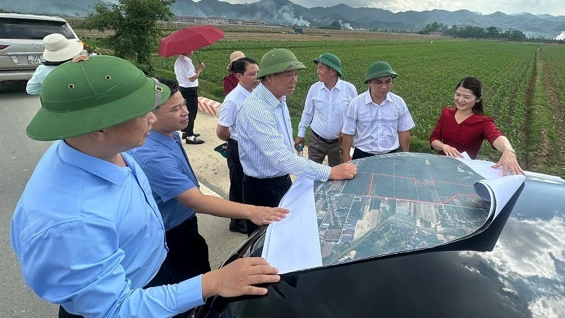 Hiệp hội Doanh nghiệp tỉnh Điện Biên khảo sát cơ hội đầu tư tại xã biên giới Thanh Yên