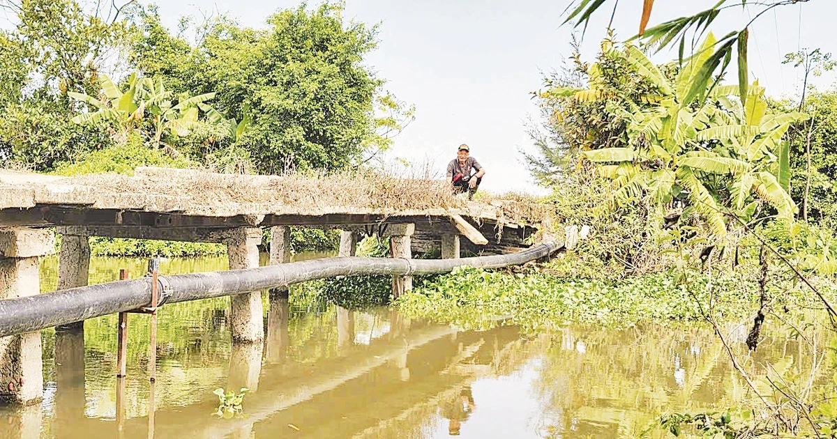Mong mỏi những cây cầu dân sinh an toàn