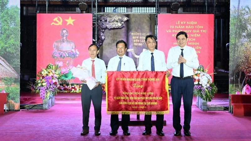 Nghệ An: Kỷ niệm 70 năm bảo tồn và phát huy giá trị Khu Di tích Kim Liên