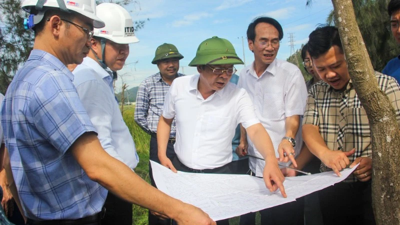 Tiến độ thực hiện Dự án đầu tư xây dựng và kinh doanh Cảng nước sâu Cửa Lò sau gần 5 tháng khởi công