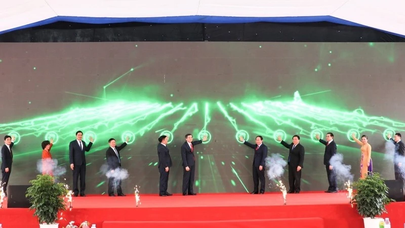 Khởi công dự án nhà máy nhiệt điện có công suất thiết kế 1.500MW ở Nghệ An