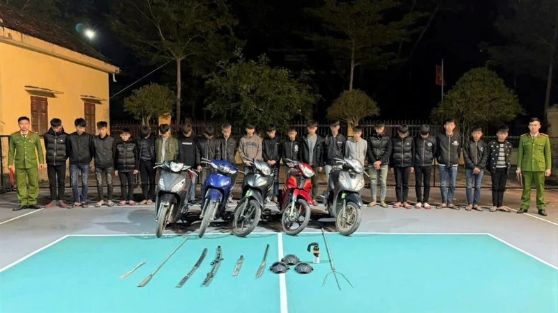 Nghệ An tăng cường phòng ngừa, đấu tranh tình trạng thanh, thiếu niên tụ tập gây rối trật tự công cộng