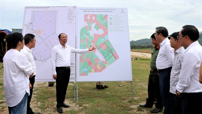Nghệ An: Dự án Khu công nghiệp Hoàng Mai II còn khoảng 164ha đất chưa thể ra quyết định thu hồi
