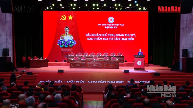 [Video] Phiên thứ nhất Đại hội XII Hội Chữ thập đỏ Việt Nam
