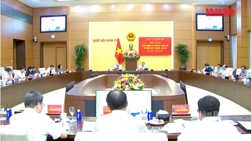 [Video] Ban Thường vụ Đảng ủy Quốc hội cho ý kiến về sắp xếp tổ chức bộ máy
