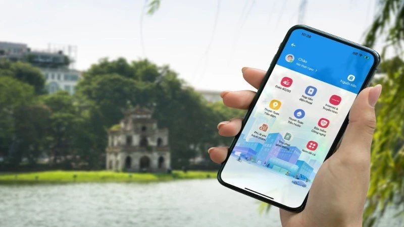 Payment utility is integrated into the iHanoi app.