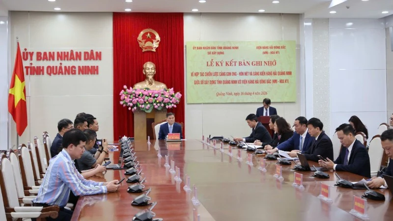Ký kết hợp tác chiến lược cảng Con Ong-Hòn Nét và sáng kiến hàng hải