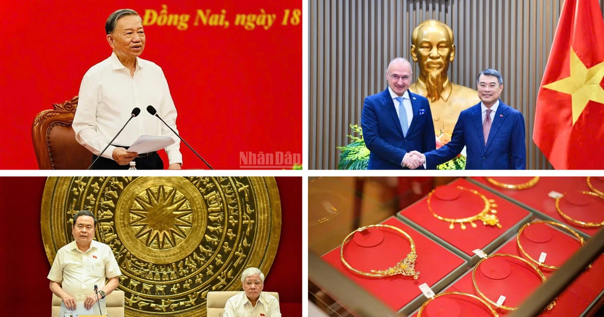 Tin nổi bật ngày 18/5: Tổng Bí thư, Chủ tịch nước Tô Lâm làm việc với Ban Thường vụ Thành ủy Đồng Nai; Cảnh báo lừa đảo yêu cầu cài đặt thẻ bảo hiểm xã hội điện tử