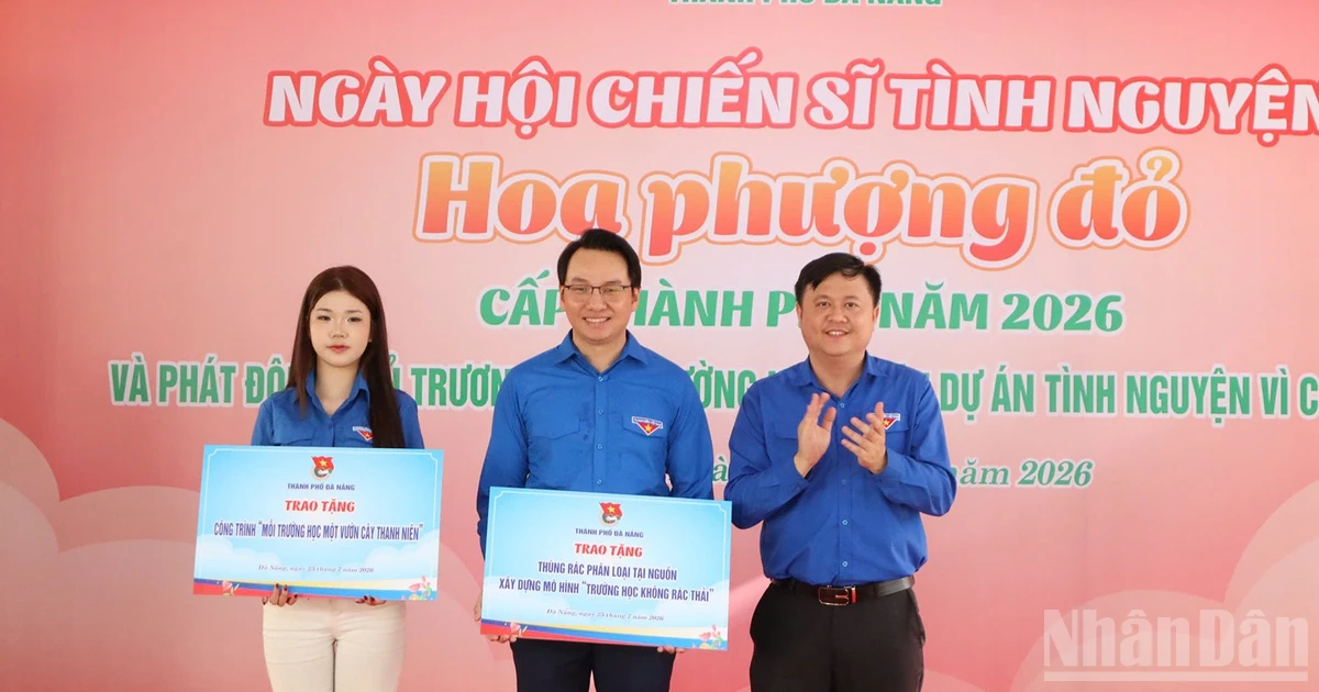Đà Nẵng phát động “Mỗi trường học-Một dự án tình nguyện vì cộng đồng”