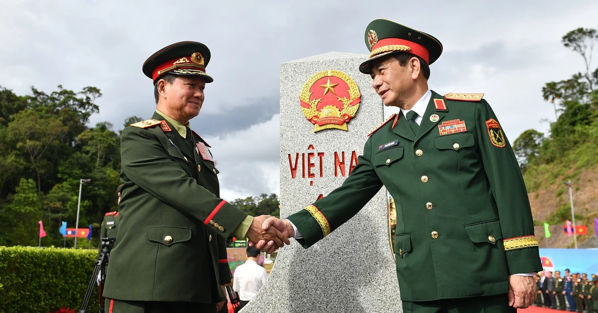 [Ảnh] Chuỗi hoạt động Giao lưu Hữu nghị Quốc phòng Biên giới Việt Nam-Lào lần thứ 3 tại Lào