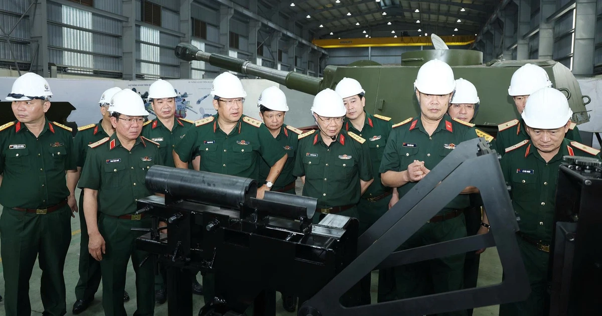 Đẩy nhanh nghiên cứu, chế tạo xe tăng hạng nhẹ T-1